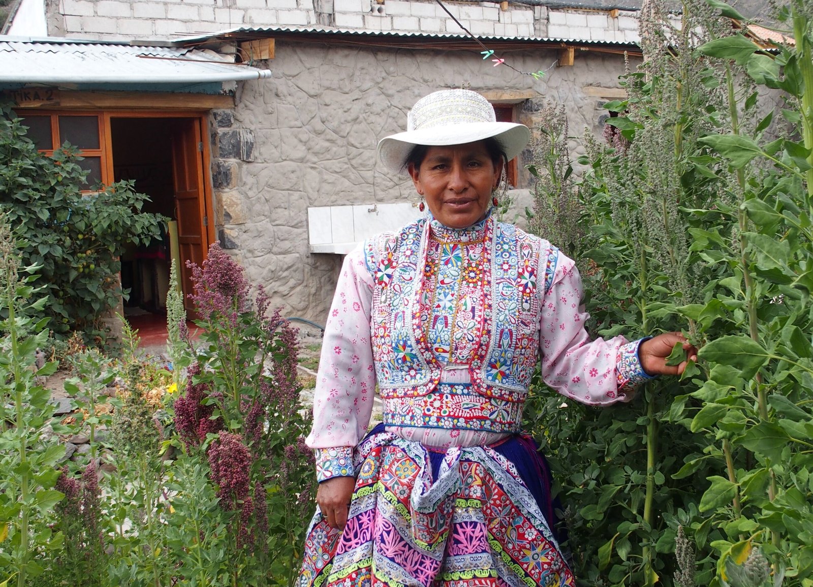 Femme du village Coporaque Pérou